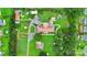 Aerial view of property and surrounding area at 12708 Hamilton Rd, Charlotte, NC 28273