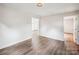 Hardwood floor living room with access to other rooms at 804 Sowell St, Lancaster, SC 29720