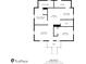 Floor plan shows a 2 bed, 2 bath home with a living room, kitchen and dining area at 804 Sowell St, Lancaster, SC 29720
