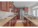 Updated kitchen featuring stainless steel appliances and granite countertops at 10193 Meeting House Nw Dr, Huntersville, NC 28078