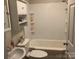 Bathroom with a bathtub, toilet and sink at 305 N Milford Dr, Salisbury, NC 28144