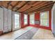 Needs renovation, features red walls and wood flooring at 519 S Mulberry St, Cherryville, NC 28021