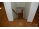 Stairwell leading to the lower level at 2124 W Main St # C, Albemarle, NC 28001