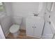 Clean bathroom with white vanity and fixtures at 2124 W Main St # C, Albemarle, NC 28001