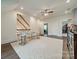 Spacious loft area with hardwood flooring and seating at 540 Kenway Loop, Mooresville, NC 28117