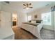 Large bedroom with en-suite bathroom and ample space at 540 Kenway Loop, Mooresville, NC 28117