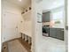Convenient laundry room with built-in storage and cabinets at 540 Kenway Loop, Mooresville, NC 28117