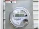 Close up of electric meter on exterior wall at 145 33Rd Sw St, Hickory, NC 28602