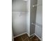 Walk-in closet with wire shelving for ample storage at 3104 Birchstone Ln, Charlotte, NC 28269