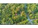 Aerial view of property showing home and lot lines at 9226 Maggie Robinson Rd # 143, Waxhaw, NC 28173