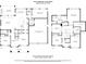 Two-story home floor plan; 3900 heated sq ft at 2402 Paddlers Cove Dr, Clover, SC 29710