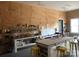 Art studio with workbenches, supplies, and a pottery wheel at 12813 Mayes Rd, Huntersville, NC 28078