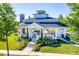 Community pavilion with fireplace and seating area at 12813 Mayes Rd, Huntersville, NC 28078