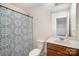Clean bathroom with shower, toilet, and vanity at 12009 Downy Birch Rd, Charlotte, NC 28227