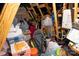 Unfinished attic space with abundant storage at 145 Beacon Dr # F, Mooresville, NC 28117