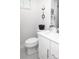 Modern bathroom with white vanity and floating shelves at 145 Beacon Dr # F, Mooresville, NC 28117