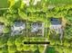 Aerial view showing home's location, lot size, and surrounding area at 9942 Linksland Dr, Huntersville, NC 28078