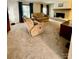 Living room with fireplace and comfortable seating at 142 Scotland Dr, Mooresville, NC 28115
