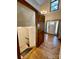 Grand entryway with hardwood floors and staircase at 142 Scotland Dr, Mooresville, NC 28115