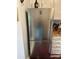 Stainless steel refrigerator in kitchen at 6132 Heath Ridge Ct, Charlotte, NC 28210