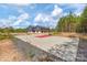 Private basketball court with ample space at 7504 Greedy Hwy, Hickory, NC 28602