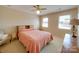 Inviting bedroom featuring a double bed, and ceiling fan at 8510 Olive Branch Rd, Marshville, NC 28103