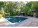 Resort style pool with outdoor kitchen and plenty of space for entertaining at 501 Journey Sw St, Concord, NC 28025