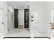 Spa-like bathroom with a large walk-in shower and modern fixtures at 5428 Carmel Rd, Charlotte, NC 28226