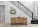 Modern entryway with statement console table at 5428 Carmel Rd, Charlotte, NC 28226
