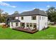 Spacious deck with seating area, overlooks backyard at 5428 Carmel Rd, Charlotte, NC 28226