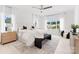 Bright bedroom with large windows, plush bedding, and a modern dresser at 5428 Carmel Rd, Charlotte, NC 28226