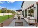 Deck features comfortable seating and a view at 5428 Carmel Rd, Charlotte, NC 28226