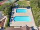 Community pool with two sections for swimming at 11719 Ridgeway Park Dr, Charlotte, NC 28277