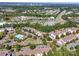 Community features including pool and tennis courts visible from above at 11719 Ridgeway Park Dr, Charlotte, NC 28277