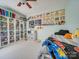 Fun bedroom with a collection of anime and manga, and plenty of storage at 11719 Ridgeway Park Dr, Charlotte, NC 28277
