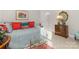 Well-lit bedroom with daybed and built-in storage, carpeted floor at 241 Blueview Rd, Mooresville, NC 28117