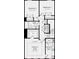 Second floor plan with owner's suite and additional bedrooms at 2046 Alexander Village Main Dr, Charlotte, NC 28262