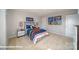 bedroom with colorful bedding and decor at 3676 Mercer St, Terrell, NC 28682