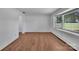 Spacious living room with large windows and wood floors at 4250 N Center St, Hickory, NC 28601