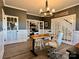 Spacious home office with hardwood floors and French doors leading to other rooms at 1011 Ratchford Rd, York, SC 29745