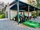 Detached garage with tractor and other equipment at 1011 Ratchford Rd, York, SC 29745