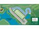 Map of Griffith Lakes showing available lots and community features at 5220 Mint Harbor Way # 0285, Charlotte, NC 28269