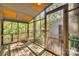 Screened porch overlooking backyard at 151 Cedar Hollow St, Fort Mill, SC 29715