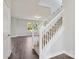 Elegant staircase leading to the upper level at 1026 Heath Helms Rd, Monroe, NC 28110