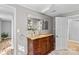 Elegant bathroom with vanity and updated fixtures at 140 Liz Cortland Rd, China Grove, NC 28023