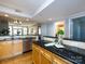 Spacious kitchen boasts granite countertops and stainless steel appliances at 405 W 7Th St # 413, Charlotte, NC 28202