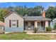 Charming house exterior with light taupe siding, blue accents, and a welcoming front porch at 515 Suttle St, Shelby, NC 28150