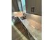 Close-up of the kitchen countertops, stainless steel sink, and modern faucet at 3014 Cunningham Farm Dr, Indian Trail, NC 28079