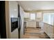 Stainless steel refrigerator in a bright kitchen at 5204 Holbert Cir, Charlotte, NC 28269