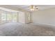 Spacious bedroom with bay window and ceiling fan at 2720 Lentz Rd, China Grove, NC 28023